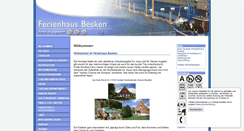 Desktop Screenshot of ferienhaus-besken.de